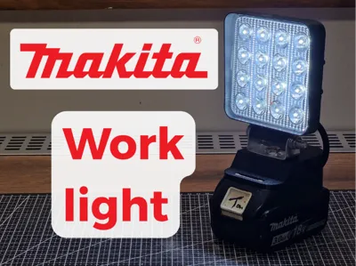 Makita work light - compact design