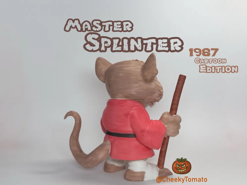 Master Splinter – TMNT 1987 DeskBuddy Figurine by CheekyTomato ...