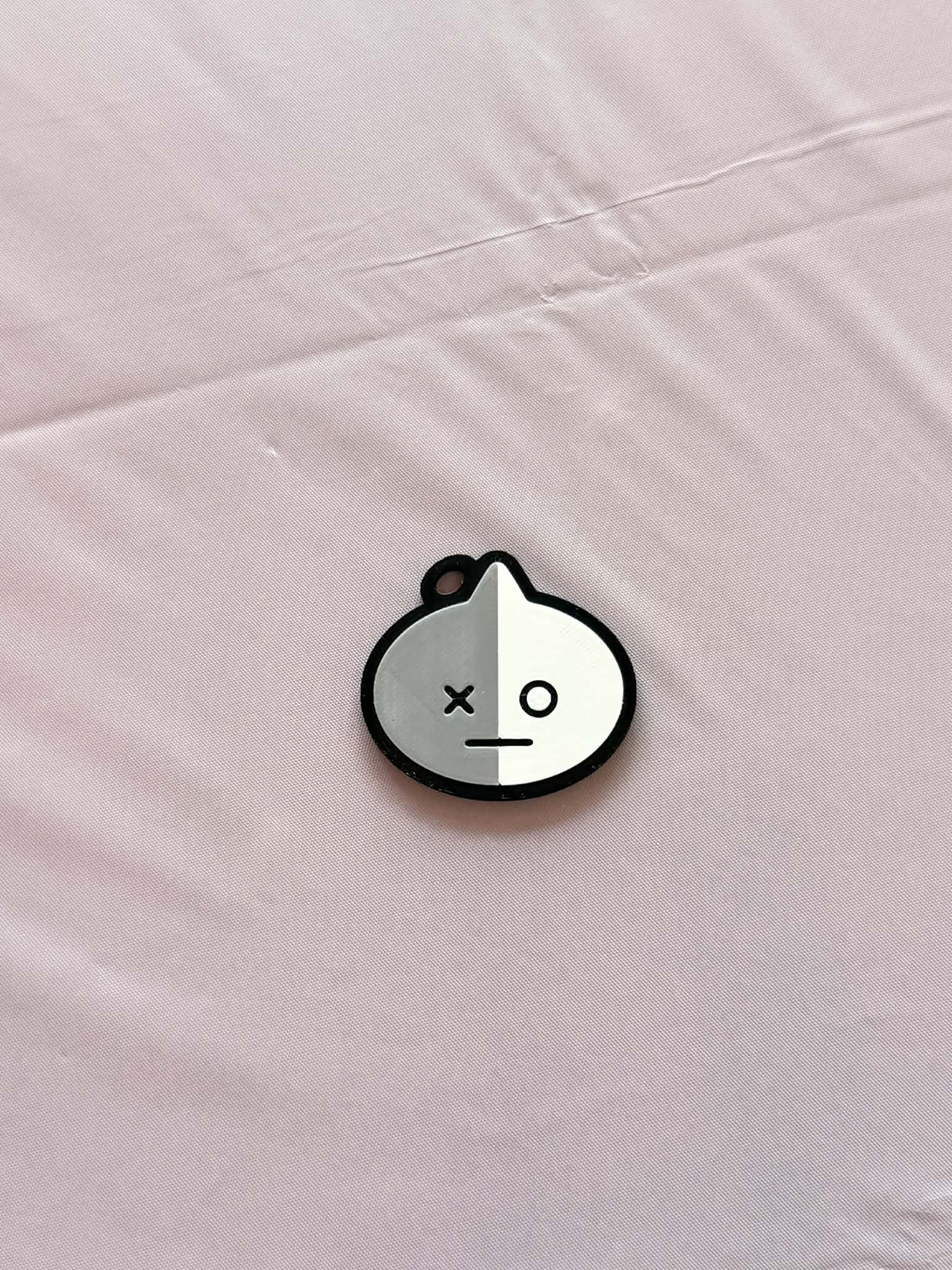 Miniatura 9 do modelo 3D BT21 Keychain
