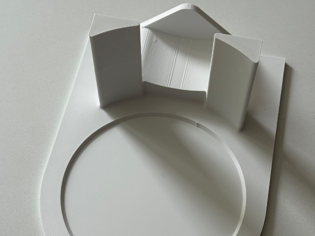 Ikea 365+ 20oz round glass container caddy 3D model