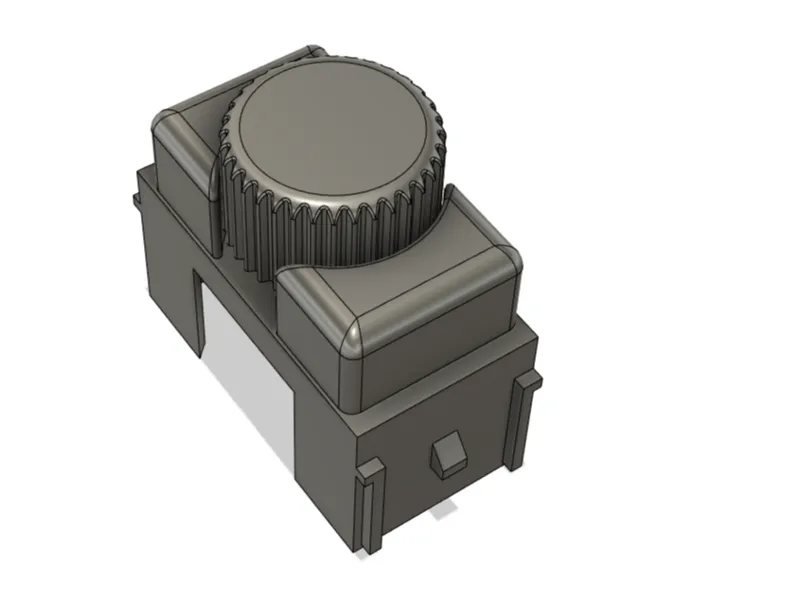 Knob button for Nissan