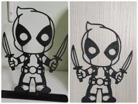 Deadpool chibi — décoration murale ou à poser — photo 1