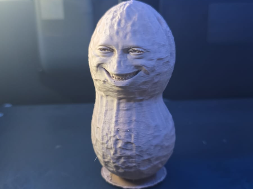 Miniatura 1 do modelo 3D Mr burnt peanut