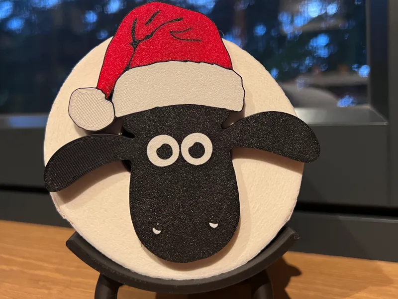 Shaun The Sheep Christmas Edition Klopapierhalter 