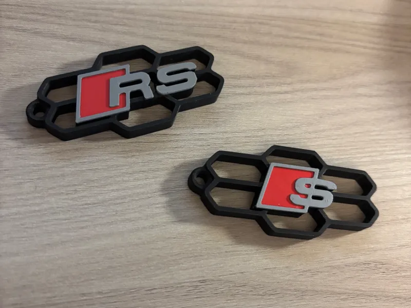 Portachiave Audi RS e S line