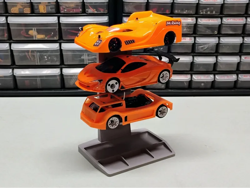 Mini-z pit stand (also for other 1/28 scale)