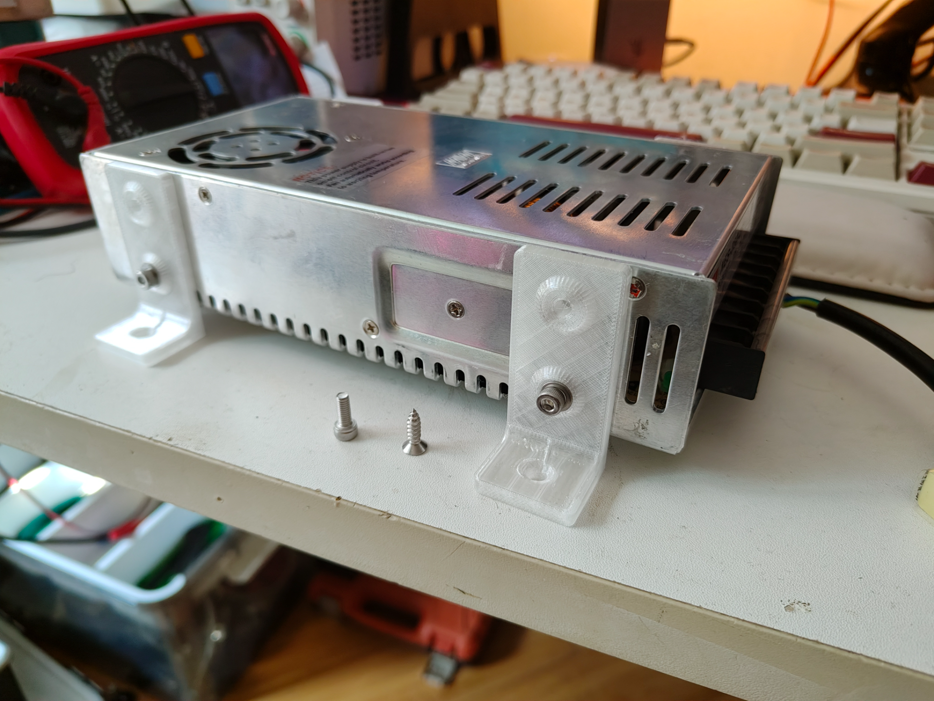 24v/12v 电源（明纬）支架、挂架
