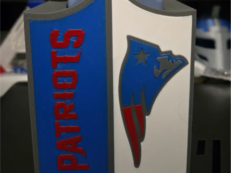 New England Patriots bath & body works soap holder