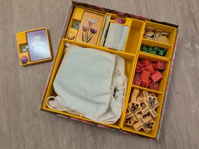 Frosted Blooms Organizer