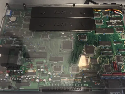 MV2F - Slot and Jamma connector cover