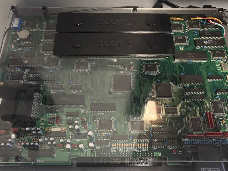 MV2F - Slot and Jamma connector cover