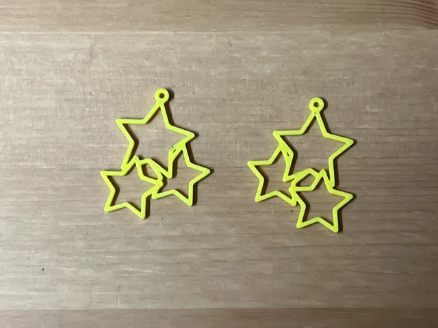 star earrings