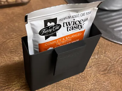 Cat Food Fridge Door Container