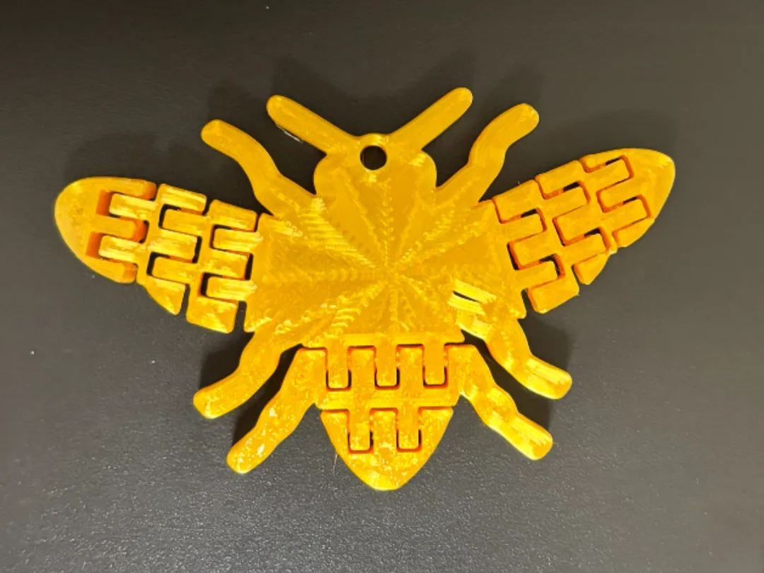 Fly Icon Keychain Fly Flexi Keychain No AMS Commercial - Free 3D Print Model - MakerWorld