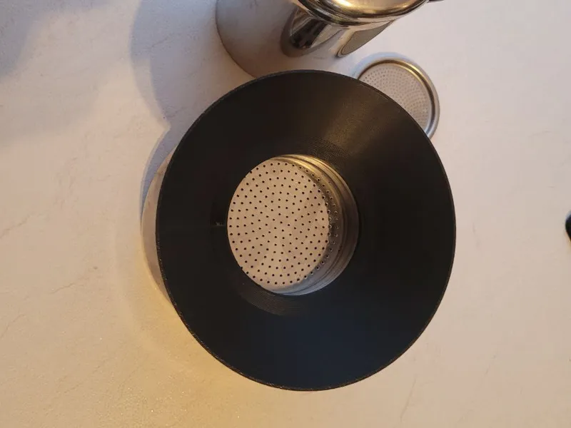 Ikea METALLISK coffee maker funnel