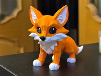 Low Poly Fox