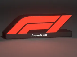 Formula One Lamp