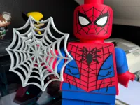 Web For 16" Spiderman Modular Brick Figure
