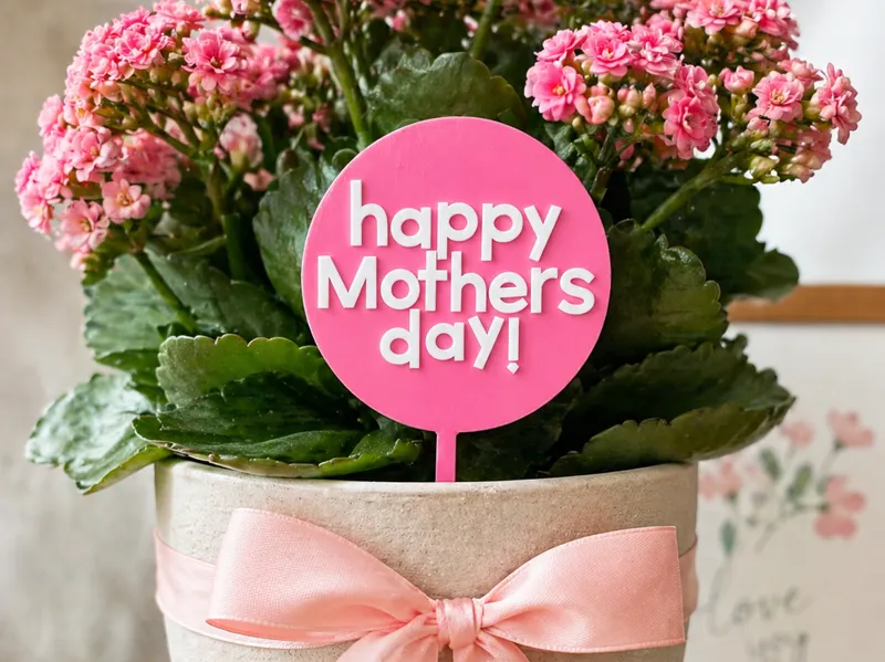 Happy Mothers Day Plant Tag