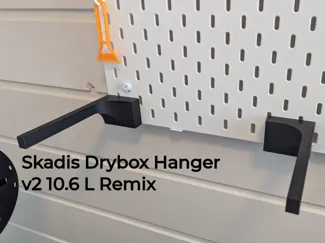 Skadis Drybox Hanger v2 - 10.6 Ikea Box Remix V1