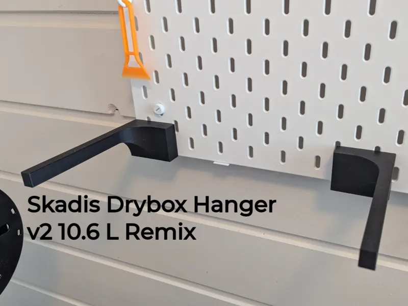 Skadis Drybox Hanger v2 - 10.6 Ikea Box Remix V1