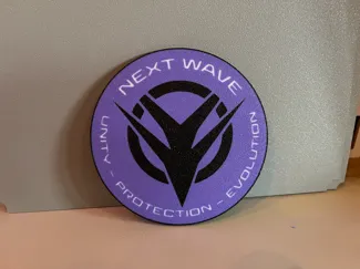 Next wave logo  Sectorial Form Infinty the game