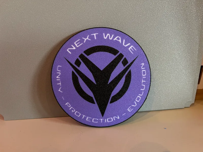 Next wave logo  Sectorial Form Infinty the game