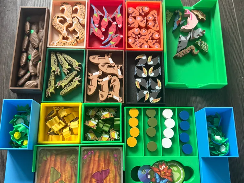 Life of the Amazonia insert parts