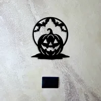 Décoration murale Halloween citrouille — photo 3