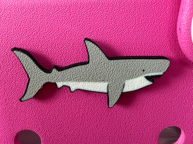 Bogg Bag Shark Charm