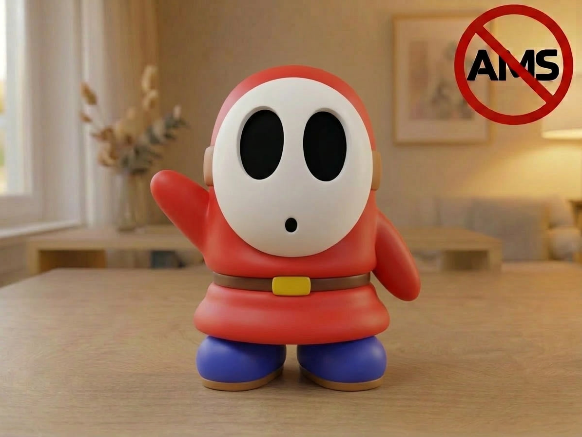 Shy Guy – Figurine (No AMS) 3D model