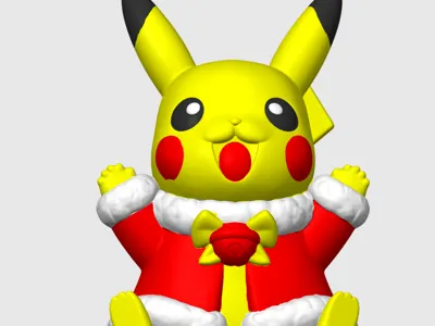 pikachu Santa