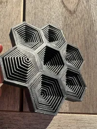 Fidget hexagonal optique — photo 5