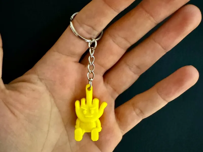 mini hand buddy keychain
