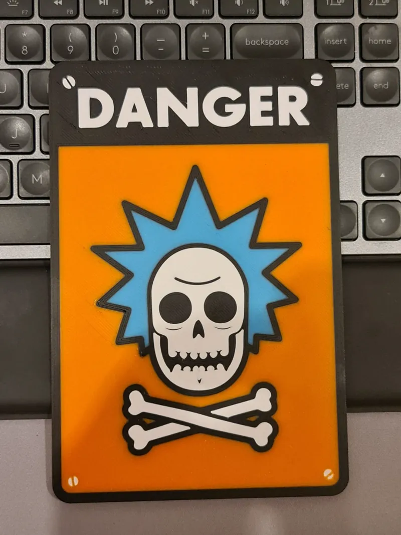 Rick Danger Sign