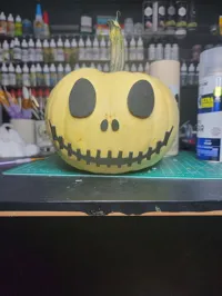 Jack Skellington - jeu façon « la queue de l'âne » sur citrouille — photo 2