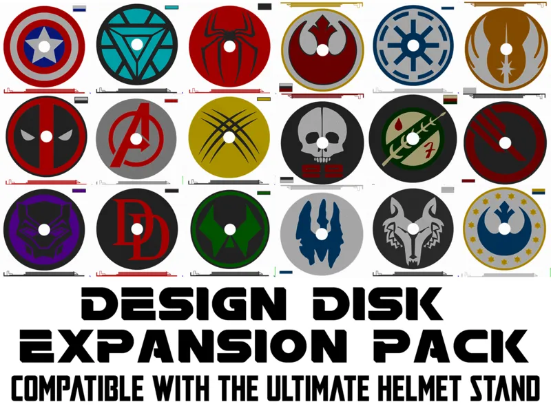 The Ultimate Helmet Stand Design Disks