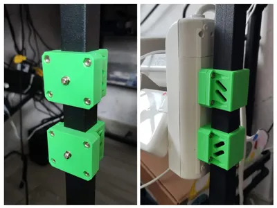 Square profile mount