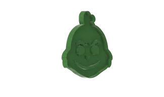 Grinch cookie cutter