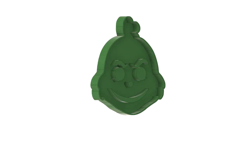 Grinch cookie cutter
