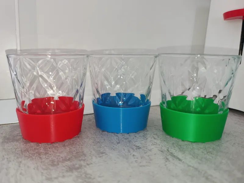 Cup holder - Bormioli Kaleido glasses