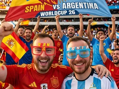 Argentina/Spain WM 2026  Glasses 
