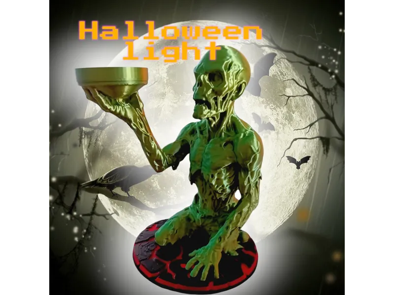 Zombie Light Stand, Kerzenhalter, Teelicht