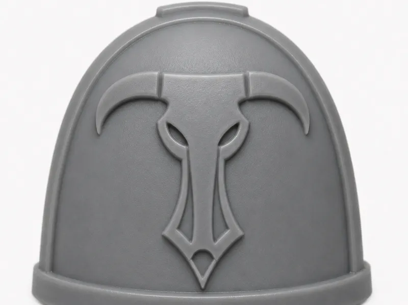 Minotaur Space Marine Shoulder Pads — Set of 10
