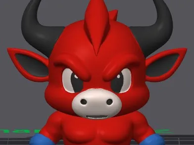 Rumble-Red: The Punch-Packing Bull Boxer