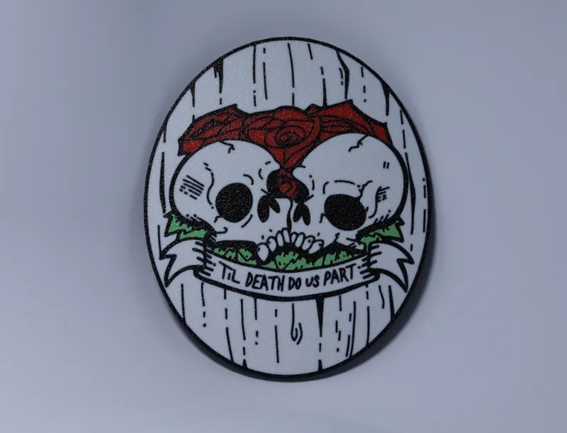 Til Death Do Us Part Wall or Desk Art