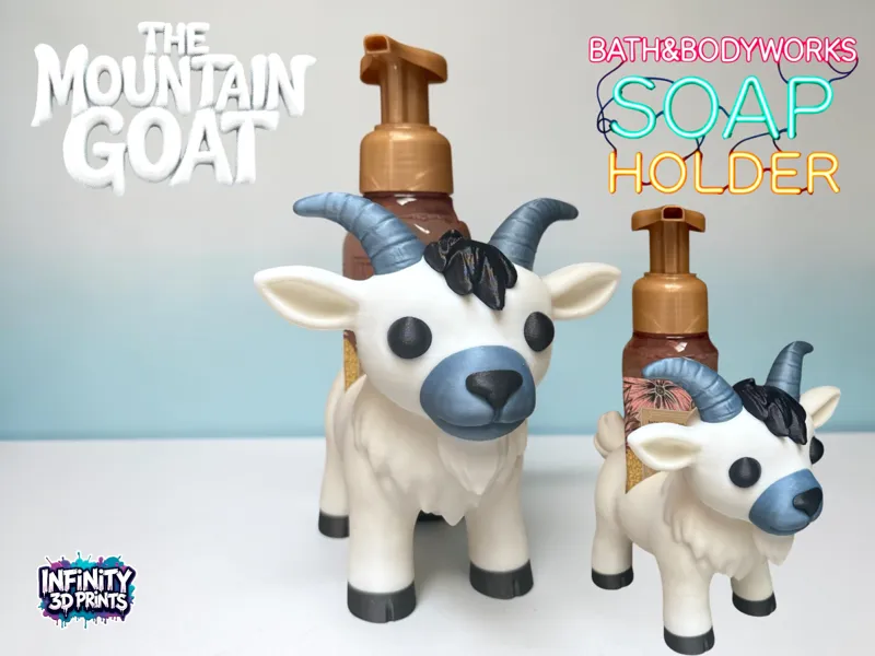 AMS-THE MOUNTIAN GOAT-BBW SOAP HOLDER 
