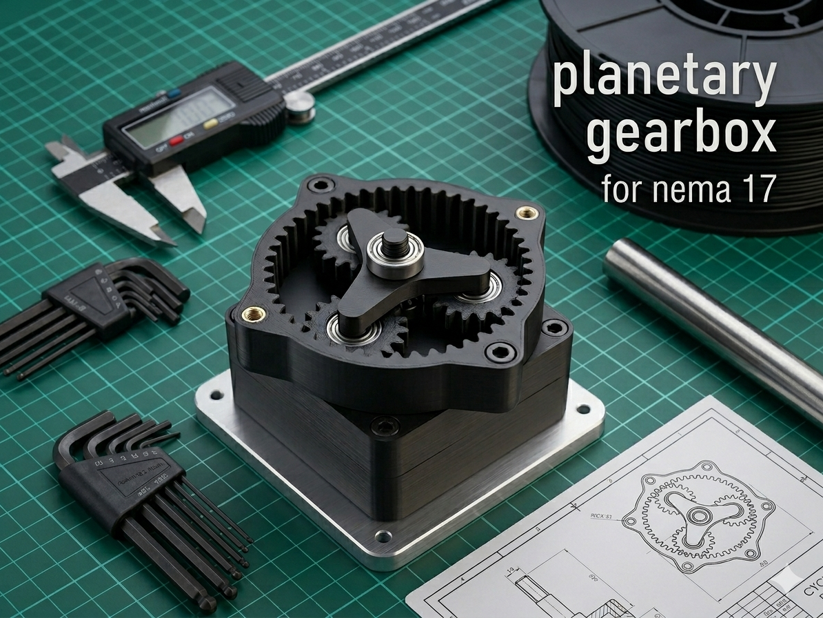 Planetary Gearbox Nema 17 1:16