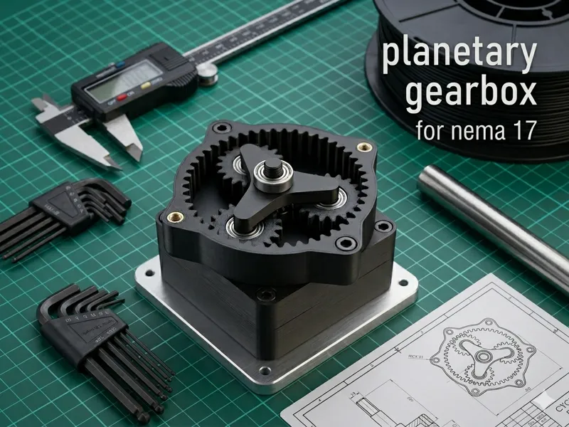 Planetary Gearbox Nema 17 1:16