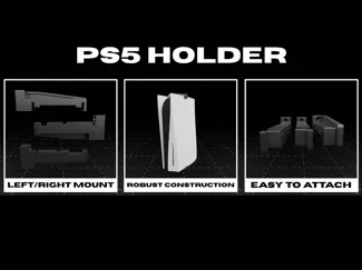 PS5 HOLDER – Heavy-Duty Wall Mount System